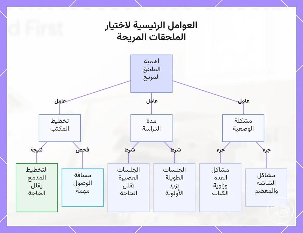 العوامل الرئيسية لاختيار الملحقات المريحة