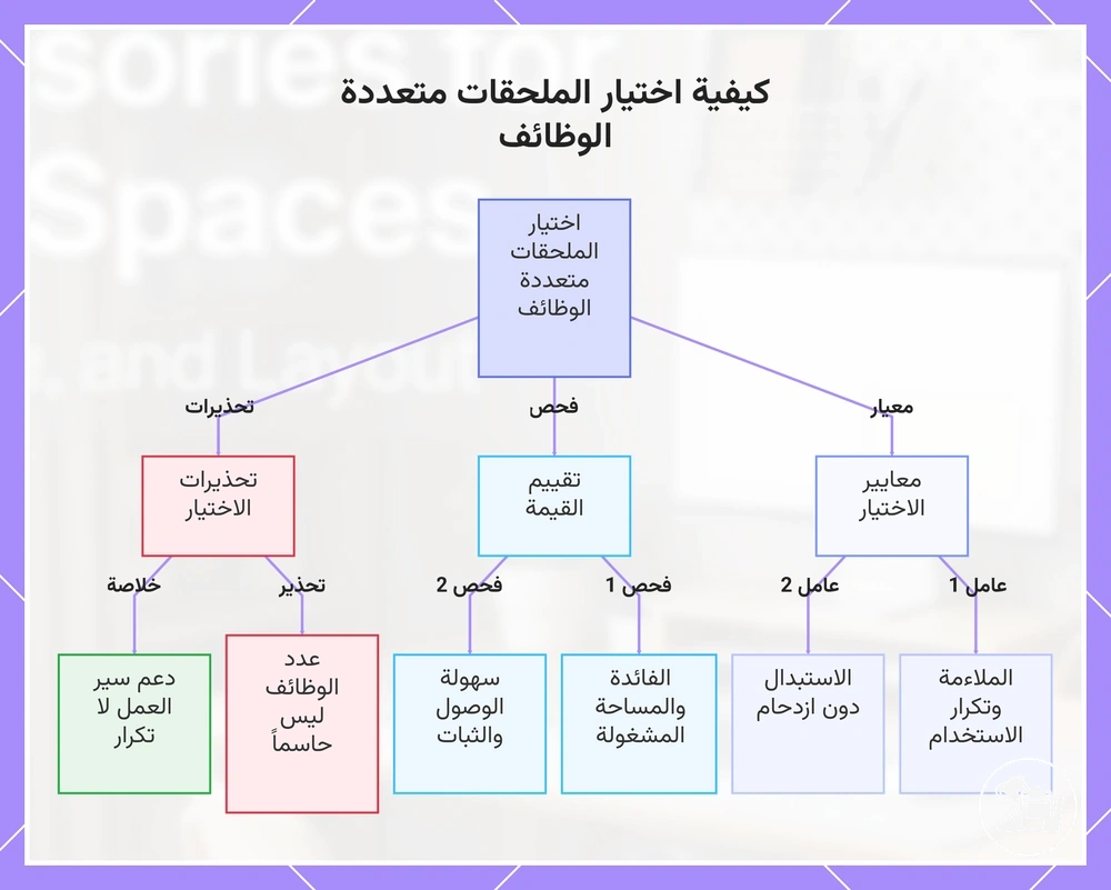 كيفية اختيار الملحقات متعددة الوظائف