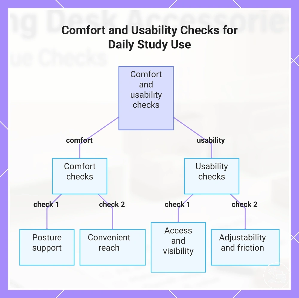 Comfort and Usability Checks for Daily Study Use