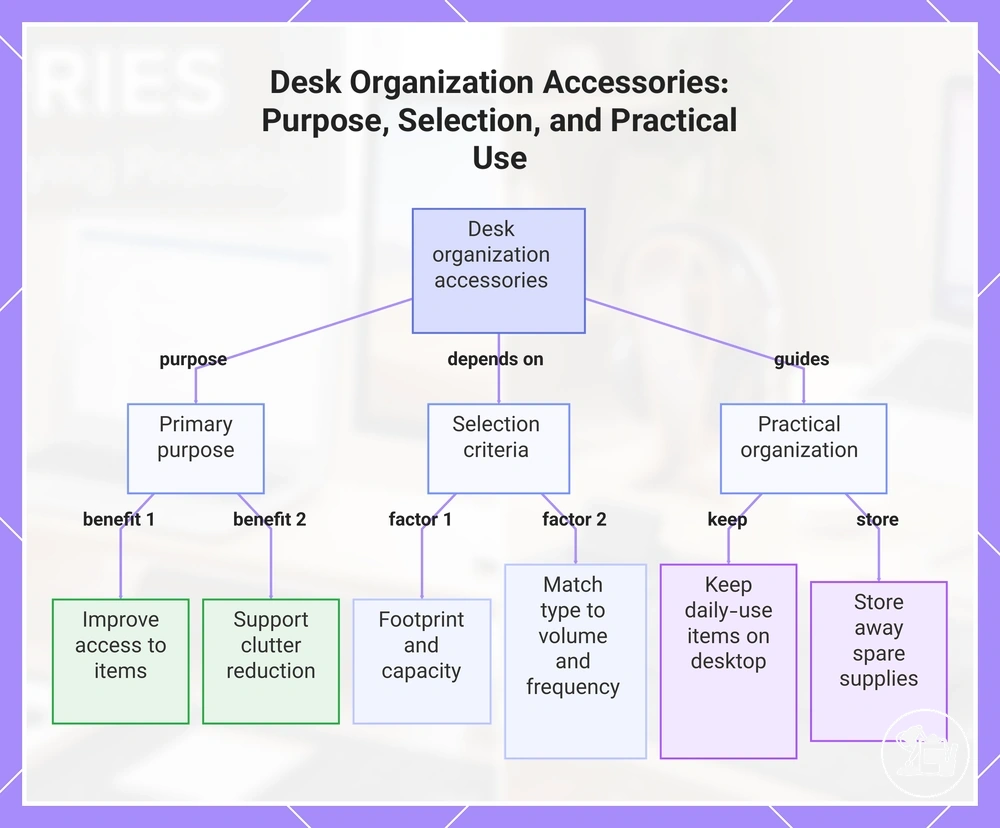 Desk Organization Accessories: Purpose, Selection, and Practical Use