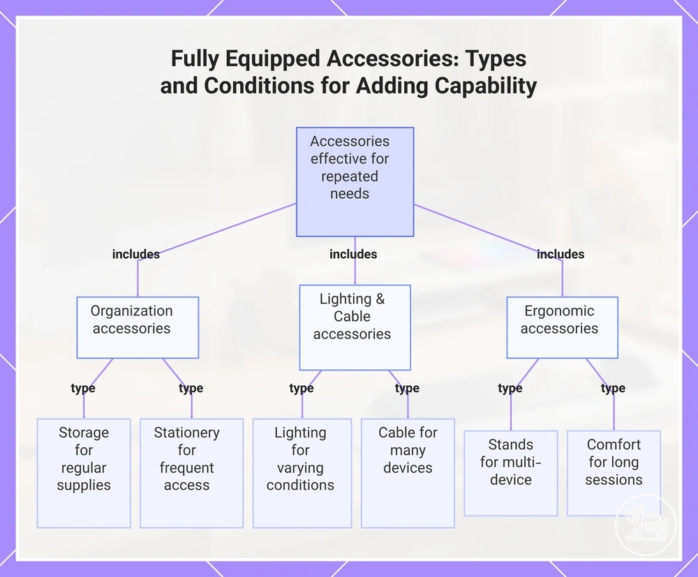 Fully Equipped Accessories: Types and Conditions for Adding Capability