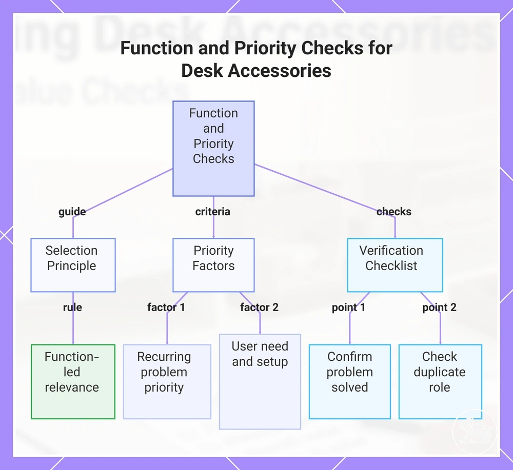 Function and Priority Checks for Desk Accessories
