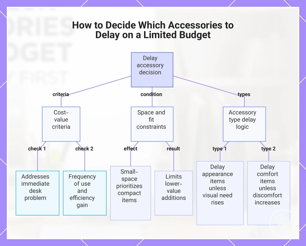 How to Decide Which Accessories to Delay on a Limited Budget