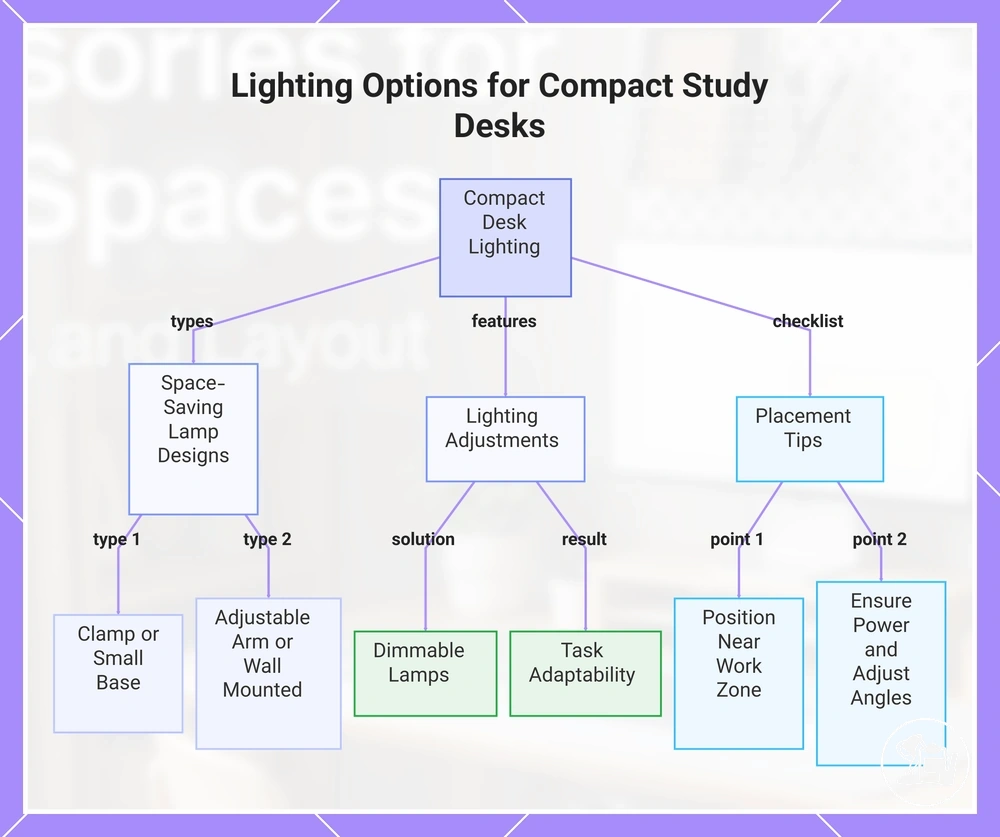 Lighting Options for Compact Study Desks