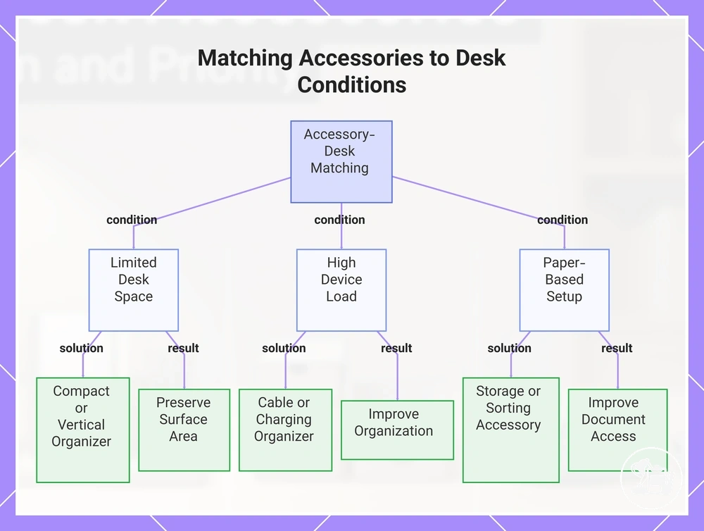 Matching Accessories to Desk Conditions