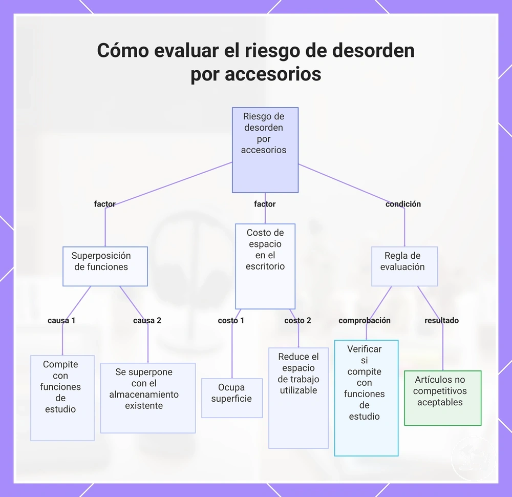 Cómo evaluar el riesgo de desorden por accesorios