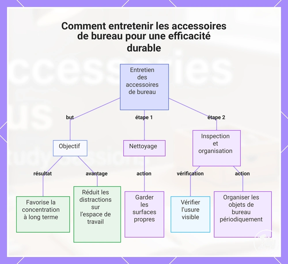 Comment entretenir les accessoires de bureau pour une efficacité durable