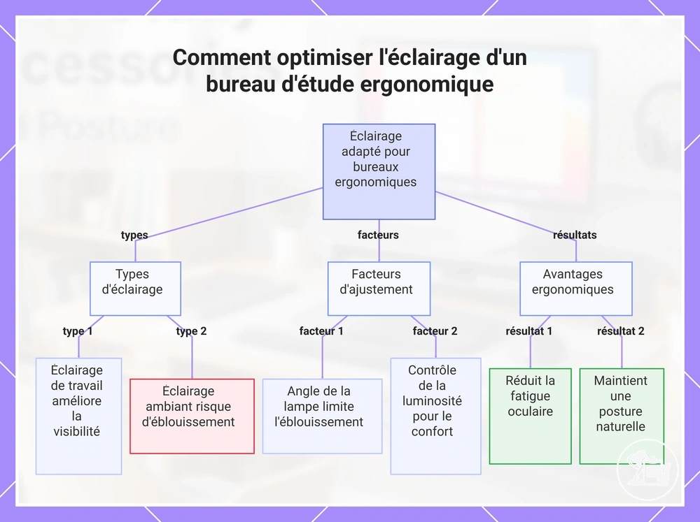 Comment optimiser l'éclairage d'un bureau d'étude ergonomique
