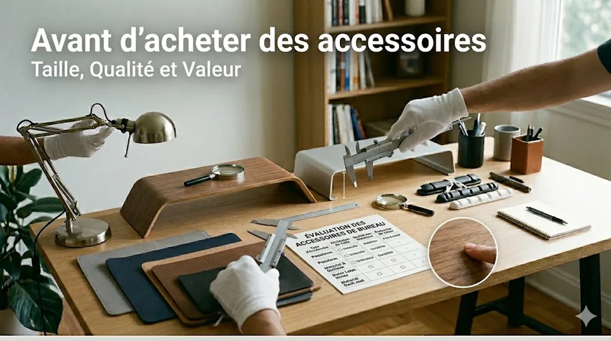 Accessoires pour bureau d’étude vérifiés selon la taille, la qualité et la valeur avant le choix