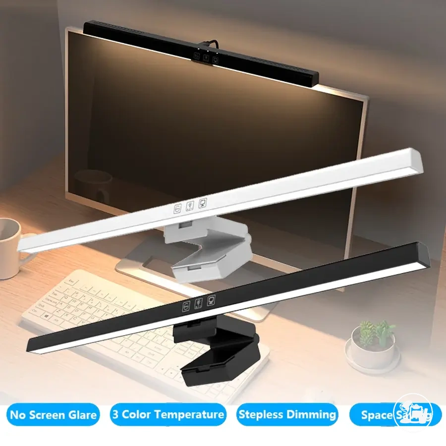 Barra de luz para monitor de 50 cm para leitura na mesa e iluminação de estudo