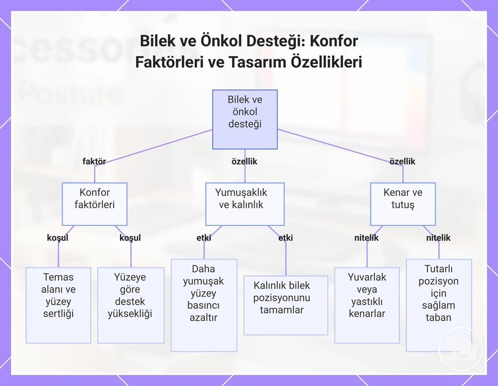 Bilek ve Önkol Desteği: Konfor Faktörleri ve Tasarım Özellikleri